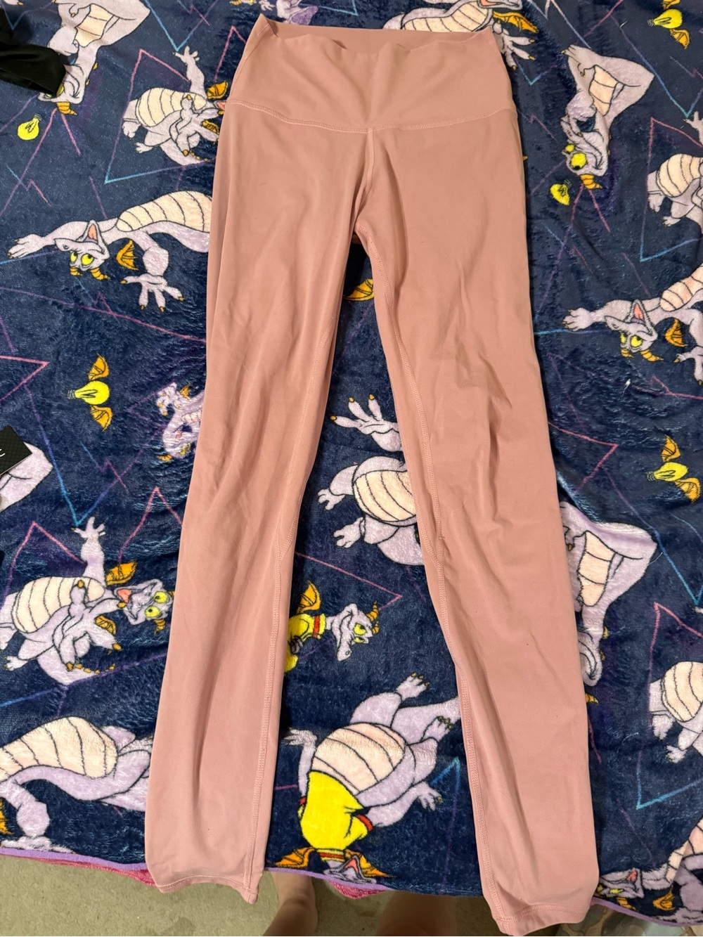 High-Waist Mauve Pink Leggings for Women